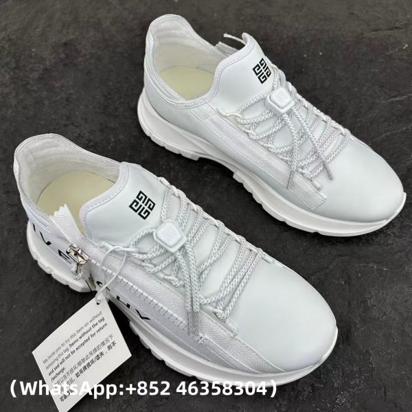 Replica Givenchy Spectre Zip Runners Leather Sneakers