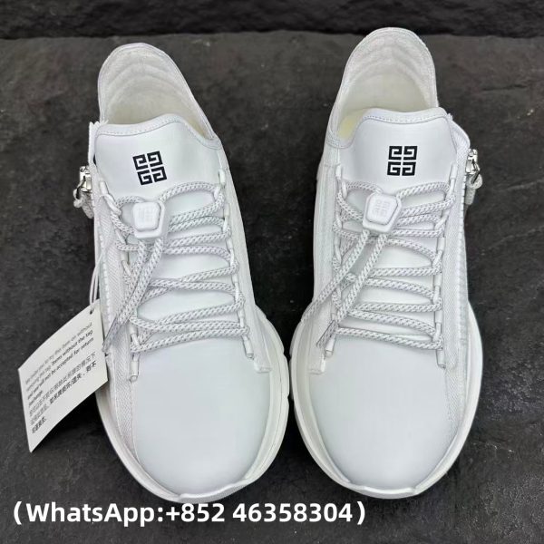 Replica Givenchy Spectre Zip Runners Leather Sneakers