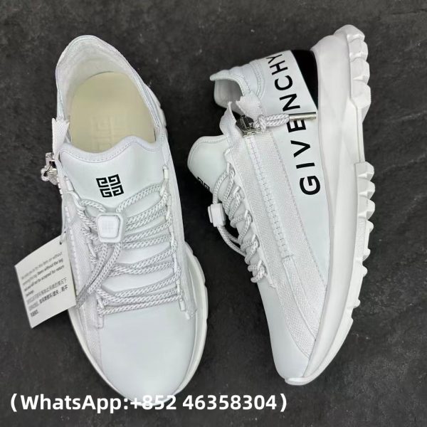 Replica Givenchy Spectre Zip Runners Leather Sneakers