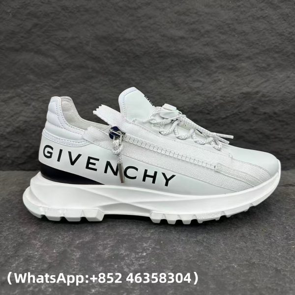 Replica Givenchy Spectre Zip Runners Leather Sneakers