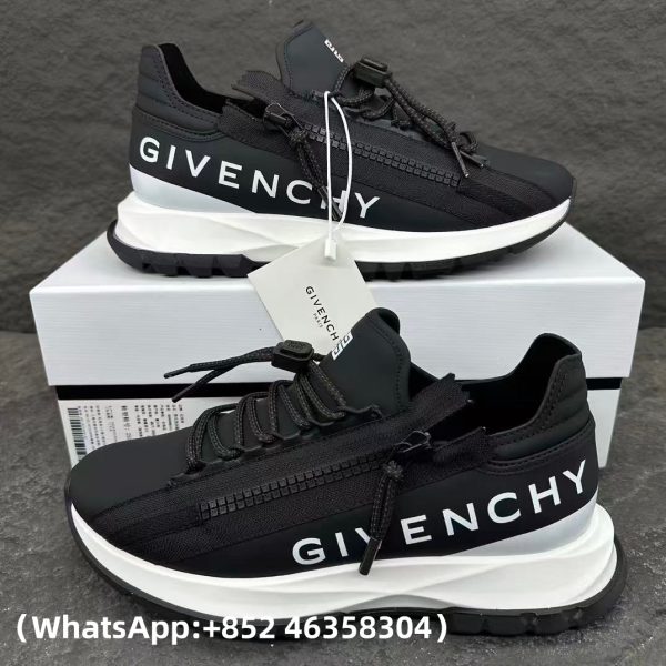 Replica Givenchy Spectre Zip Runners Leather Sneakers