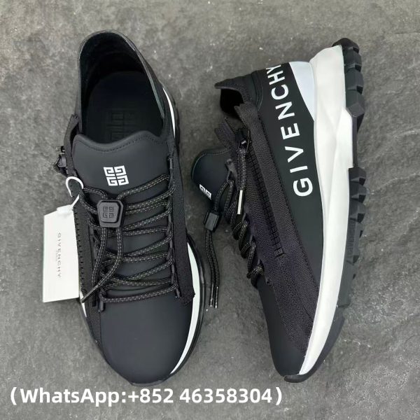 Replica Givenchy Spectre Zip Runners Leather Sneakers