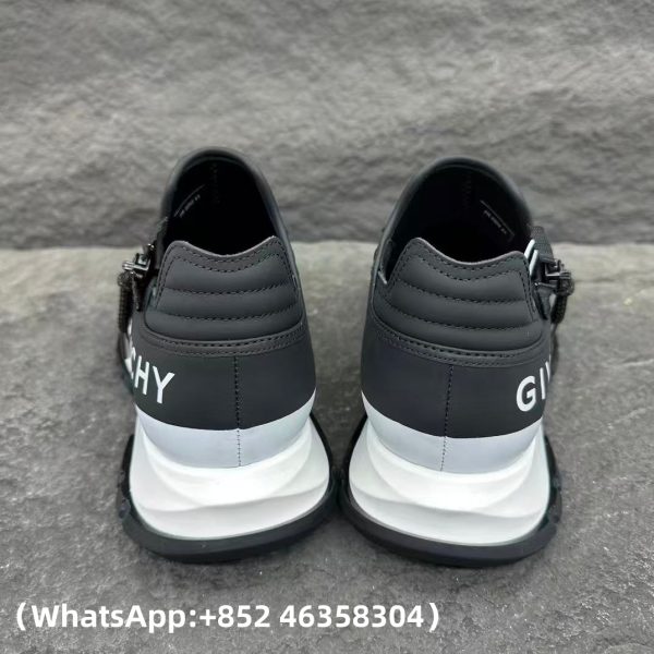 Replica Givenchy Spectre Zip Runners Leather Sneakers