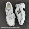 Givenchy Men's NFNTY-52 Runner Sneakers in White/Silvery