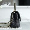CHANEL Caviar Quilted Mini Coco Chain Handle Flap Black Replica Bags