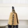 CHANEL 25A Colorblock Messenger Bag Replica Bags