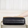 CHANEL 25A Colorblock Messenger Bag Replica Bags