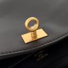 Balenciaga Natural Smooth Calfskin Medium Rodeo Top Handle Handbag Black Replica Bags