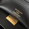 Balenciaga Natural Smooth Calfskin Medium Rodeo Top Handle Handbag Black Replica Bags
