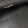 Balenciaga Natural Smooth Calfskin Medium Rodeo Top Handle Handbag Black Replica Bags