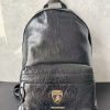 Balenciaga Automobili Lamborghini Explorer Backpack in Black Replica Bags