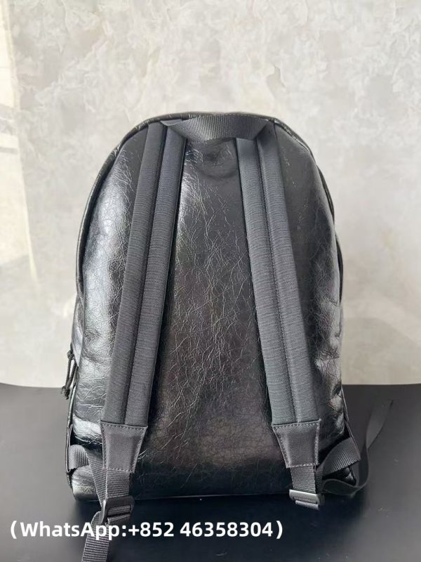 Balenciaga Automobili Lamborghini Explorer Backpack in Black Replica Bags