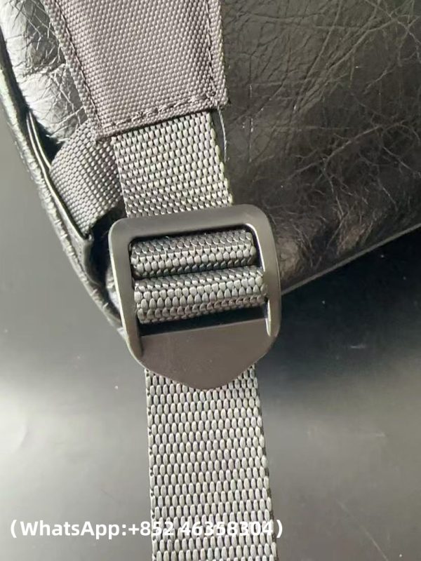 Balenciaga Automobili Lamborghini Explorer Backpack in Black Replica Bags