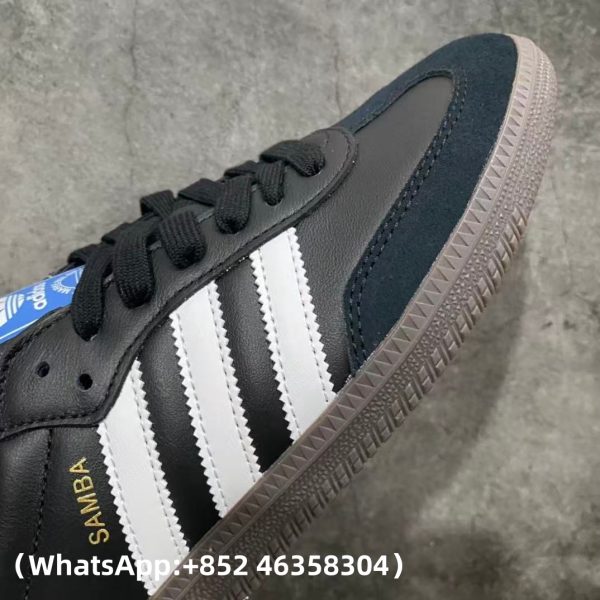 AAA+ Adidas Samba OG Black White Gum Replica Sneakers-1:1 Best Copy with In-Hand Photos