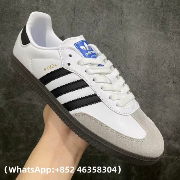 Adidas Samba OG Cloud White Core Black Replica Sneakers