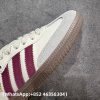 Adidas Samba OG Putty Grey Maroon Replica Sneakers
