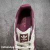Adidas Samba OG Putty Grey Maroon Replica Sneakers