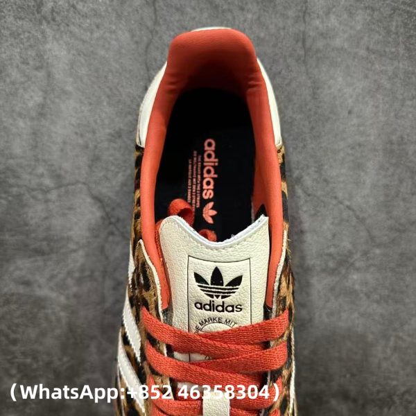 Adidas Samba OG Preloved Red Leopard Replica Sneakers