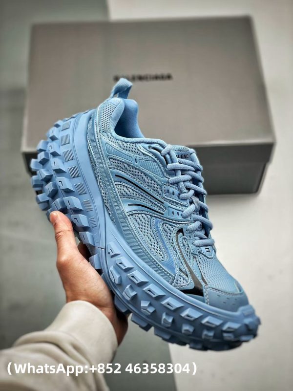 Balenciaga Defender Light Blue Replica Sneakers