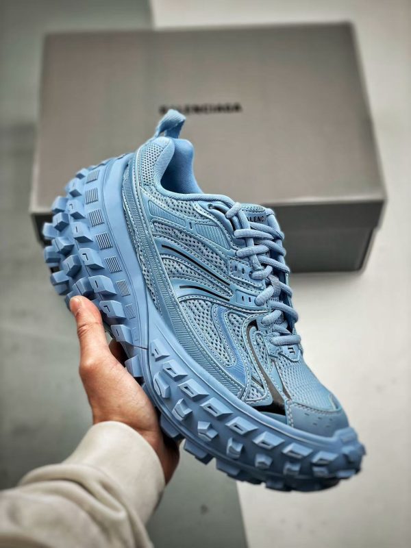 Balenciaga Defender Light Blue Replica Sneakers