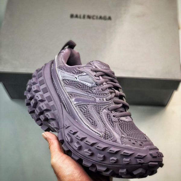 Balenciaga Defender Purple Replica Sneakers