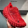 Balenciaga Defender Red Black Replica Sneakers