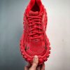 Balenciaga Defender Red Black Replica Sneakers