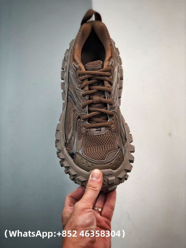 Balenciaga Defender Brown Replica Sneakers