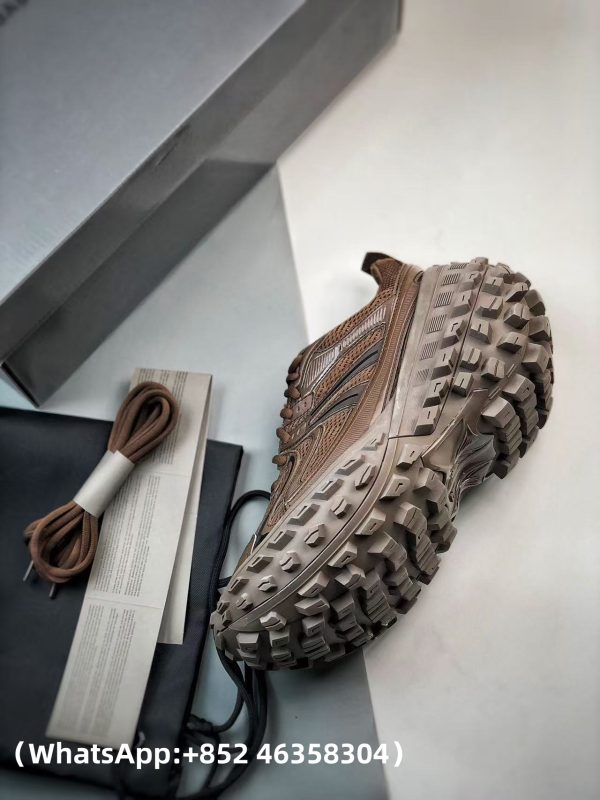 Balenciaga Defender Brown Replica Sneakers