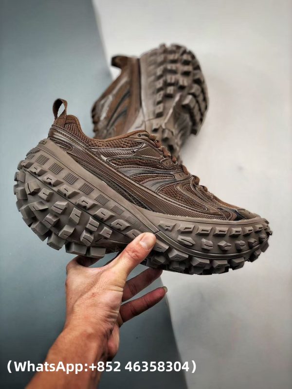 Balenciaga Defender Brown Replica Sneakers