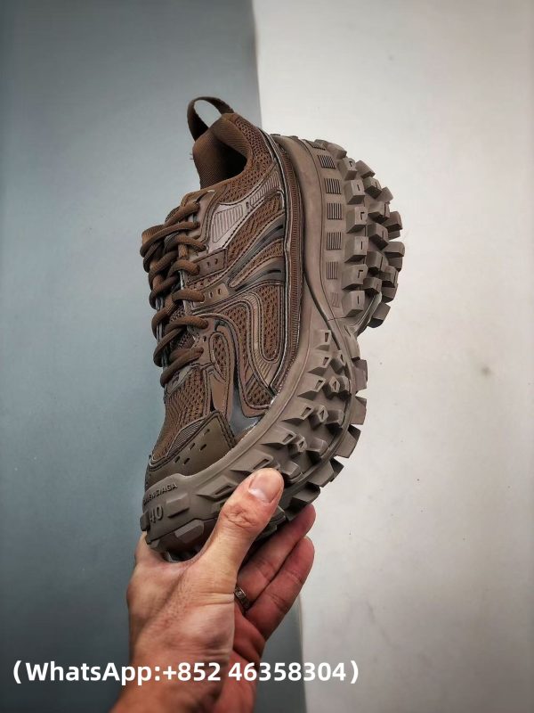 Balenciaga Defender Brown Replica Sneakers