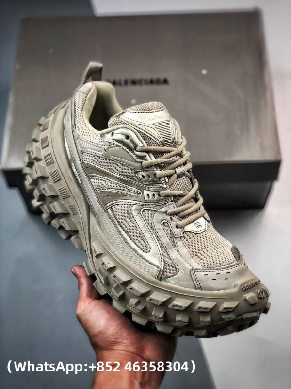Balenciaga Defender Beige Brown Replica Sneakers