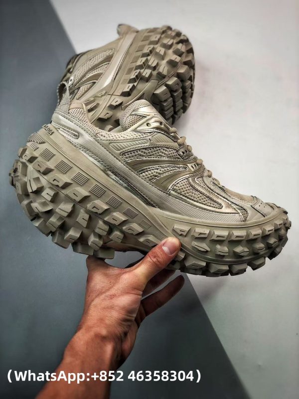 Balenciaga Defender Beige Brown Replica Sneakers