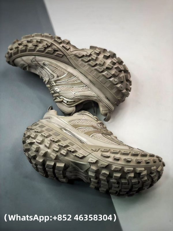 Balenciaga Defender Beige Brown Replica Sneakers