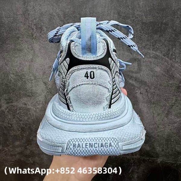 Balenciaga 3XL Light Black Blue Replica Sneakers