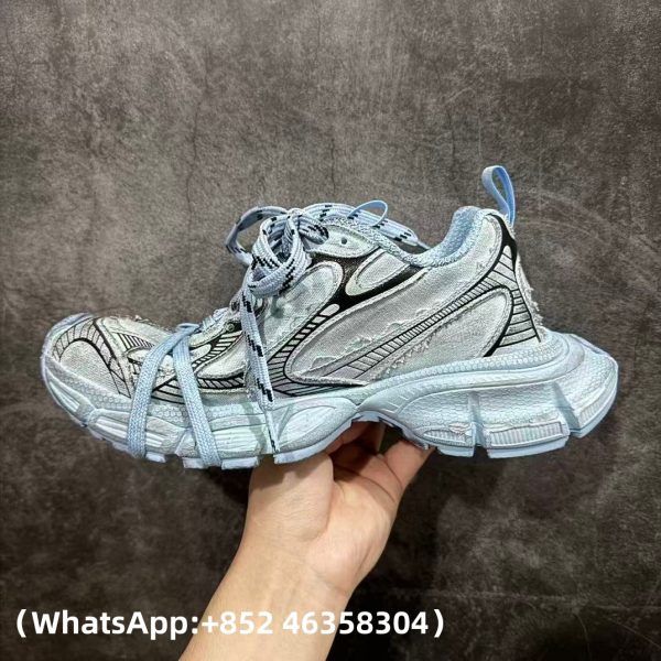 Balenciaga 3XL Light Black Blue Replica Sneakers