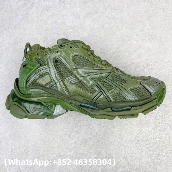 Balenciaga Runner Army Green Replica Sneakers