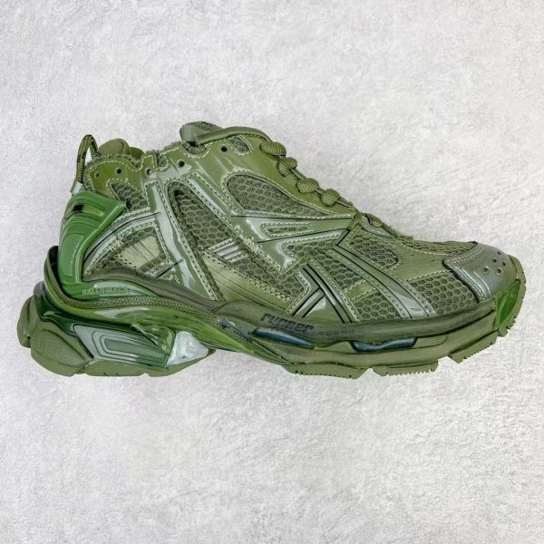 Balenciaga Runner Army Green Replica Sneakers