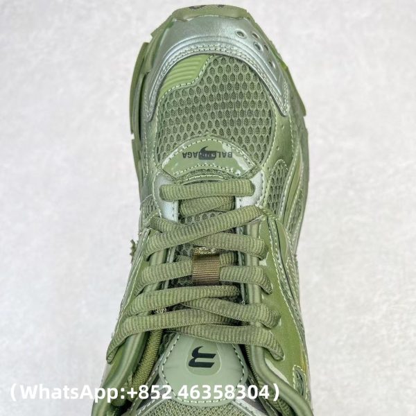 Balenciaga Runner Army Green Replica Sneakers