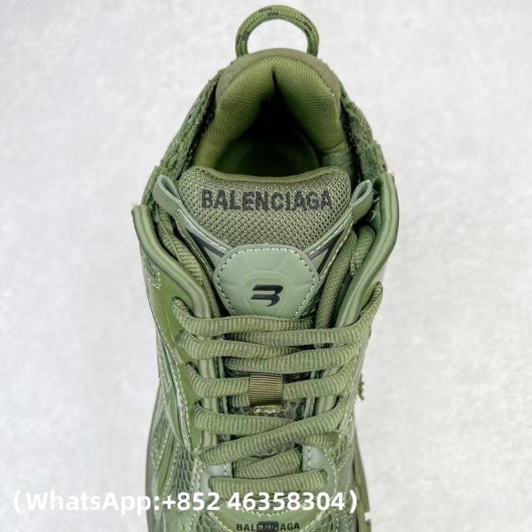 Balenciaga Runner Army Green Replica Sneakers
