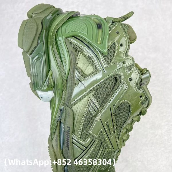 Balenciaga Runner Army Green Replica Sneakers