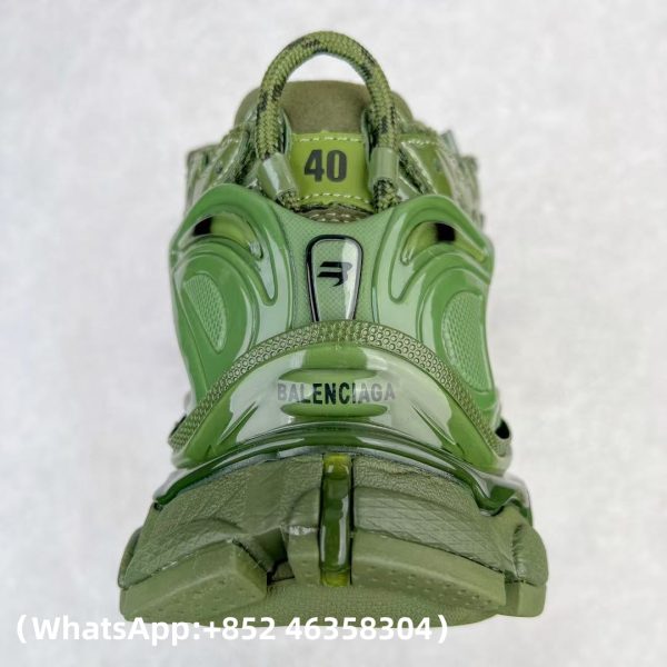 Balenciaga Runner Army Green Replica Sneakers