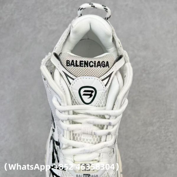 Balenciaga Runner White And Black Characters Replica Sneakers