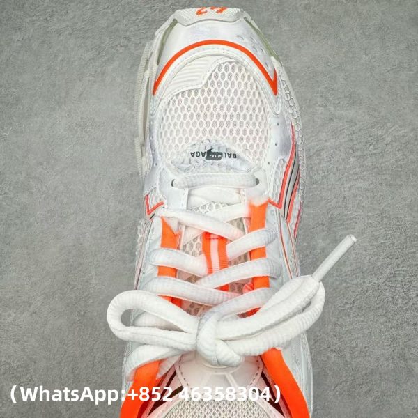 Balenciaga Runner White Orange Replica Sneakers