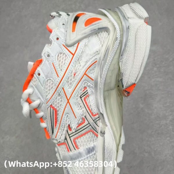 Balenciaga Runner White Orange Replica Sneakers