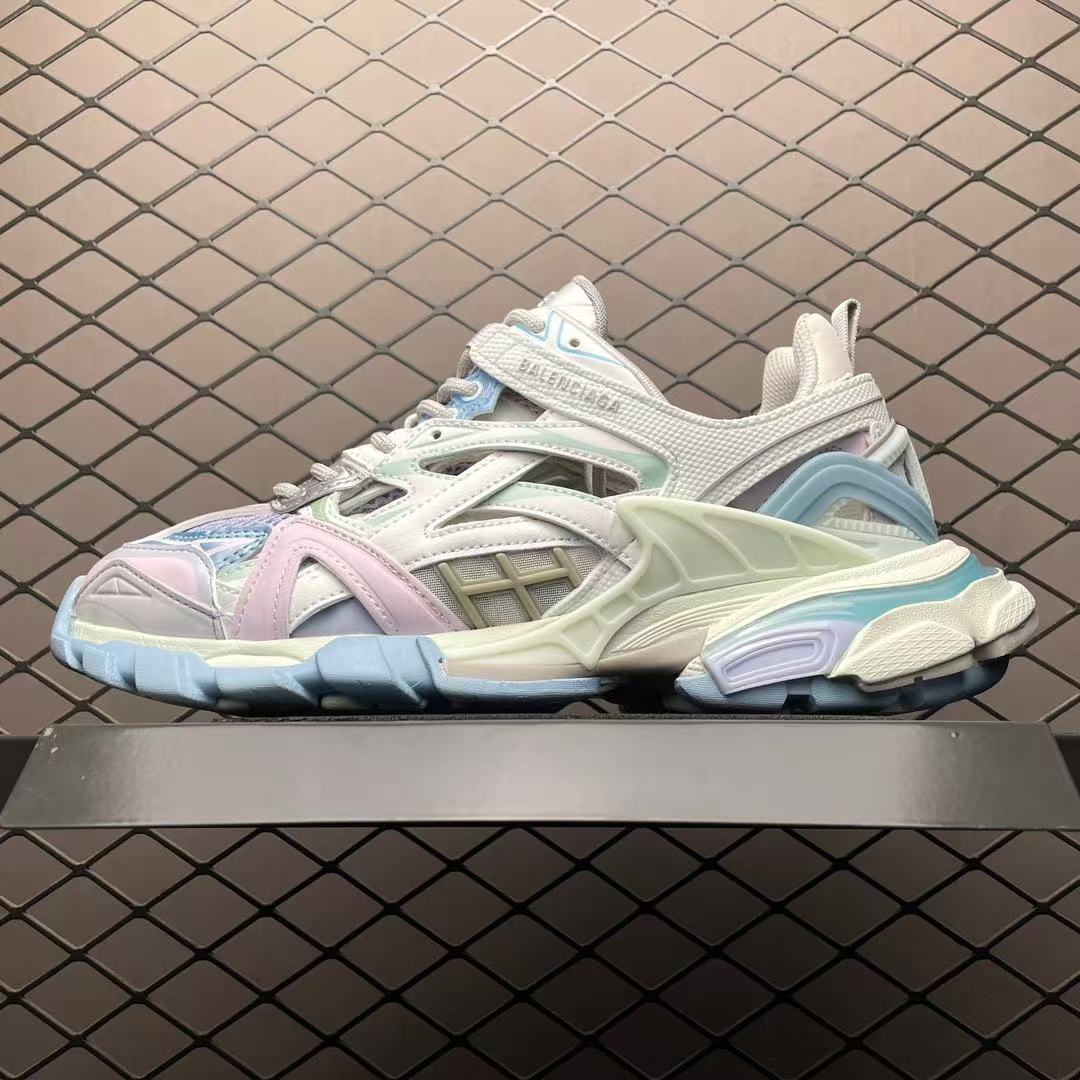 Balenciaga Track 2 Sneaker White Light Blue Replica Sneakers