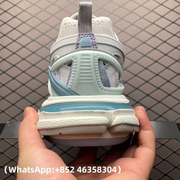 Balenciaga Track 2 Sneaker White Light Blue Replica Sneakers