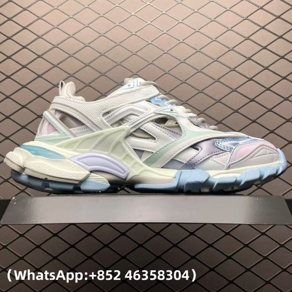 Balenciaga Track 2 Sneaker White Light Blue Replica Sneakers