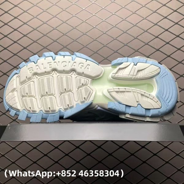 Balenciaga Track 2 Sneaker White Light Blue Replica Sneakers