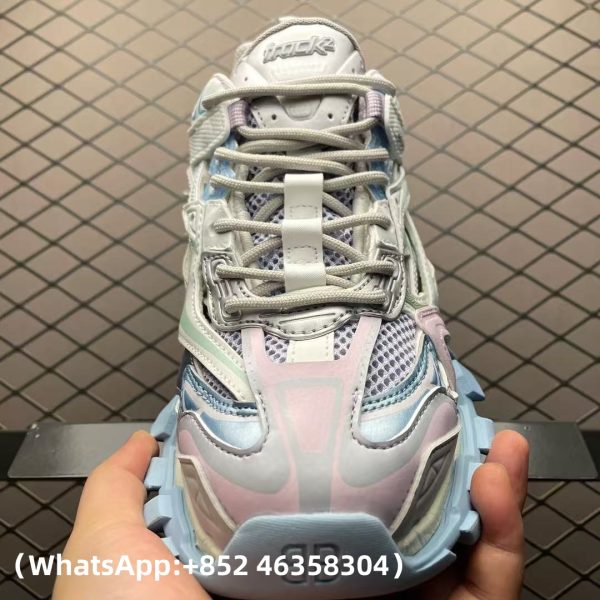 Balenciaga Track 2 Sneaker White Light Blue Replica Sneakers